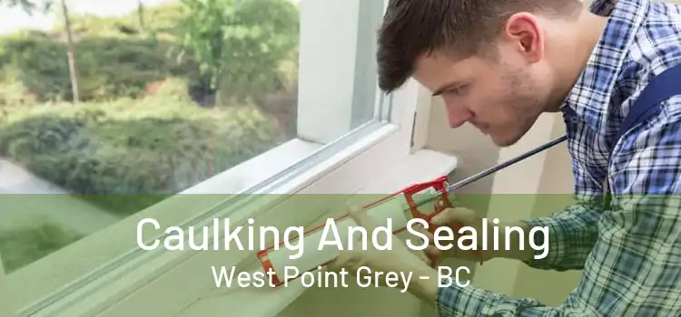  Caulking And Sealing West Point Grey - BC