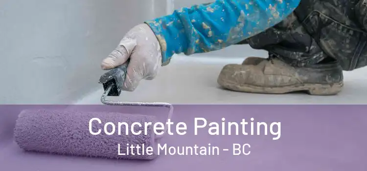  Concrete Painting Little Mountain - BC